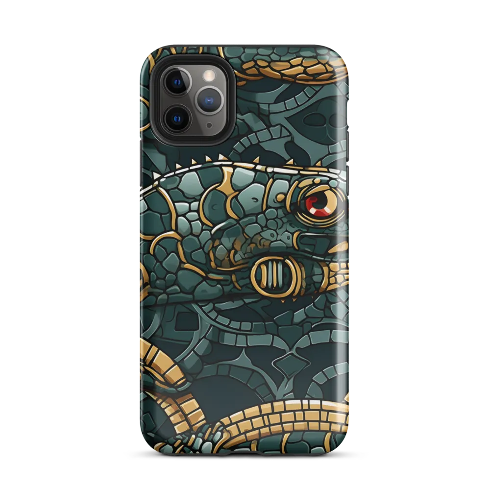 Lizards of Abstraction | Phone Case |  11 Pro Max | Tough Case | Glossy