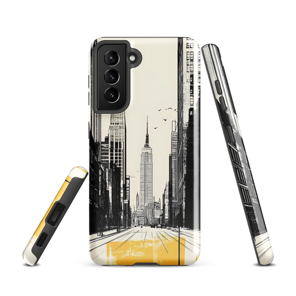 Urban Serenity: Empire State Reflection