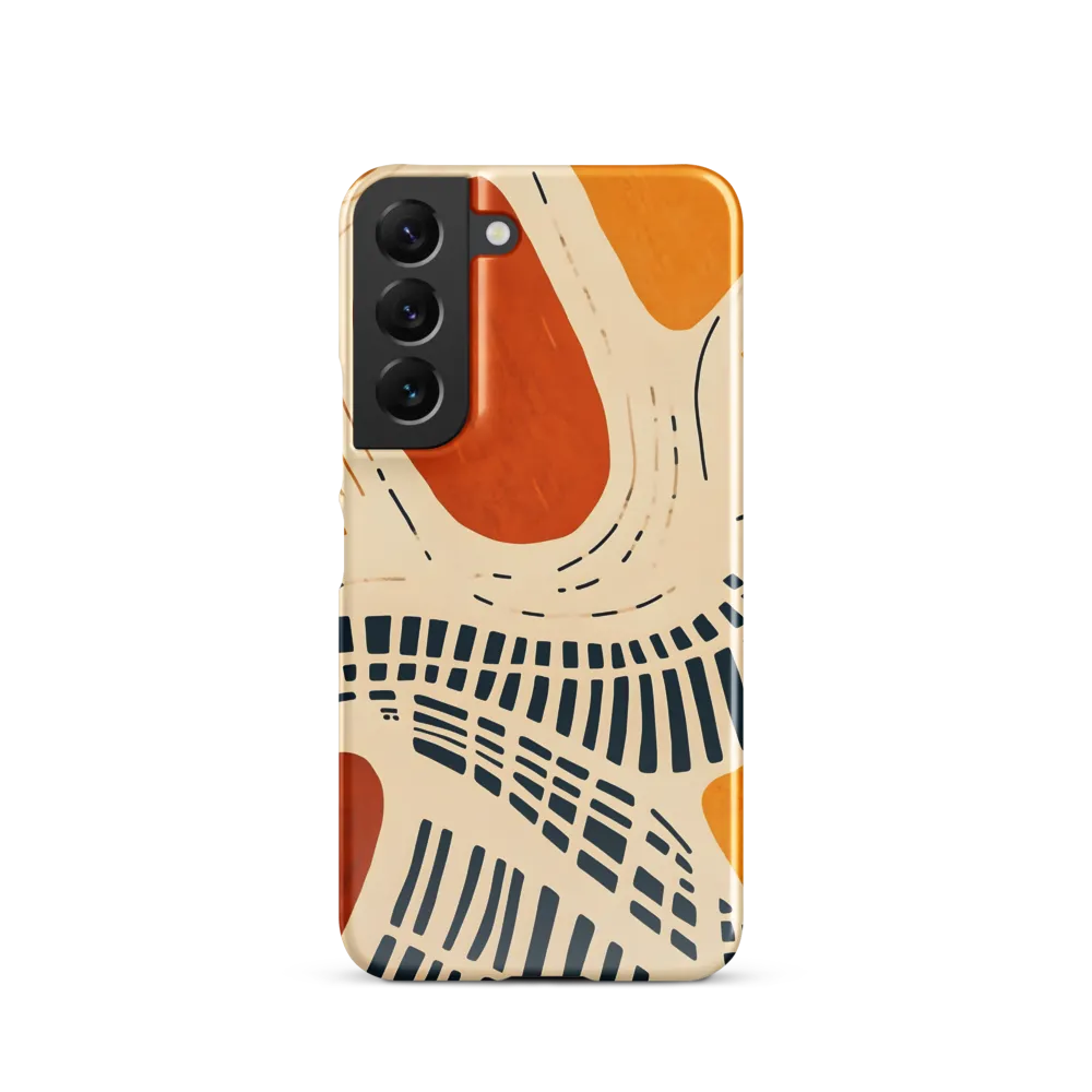 Urban Patterns in Harmony | Phone Case |  S22 | Snap Case | Glossy
