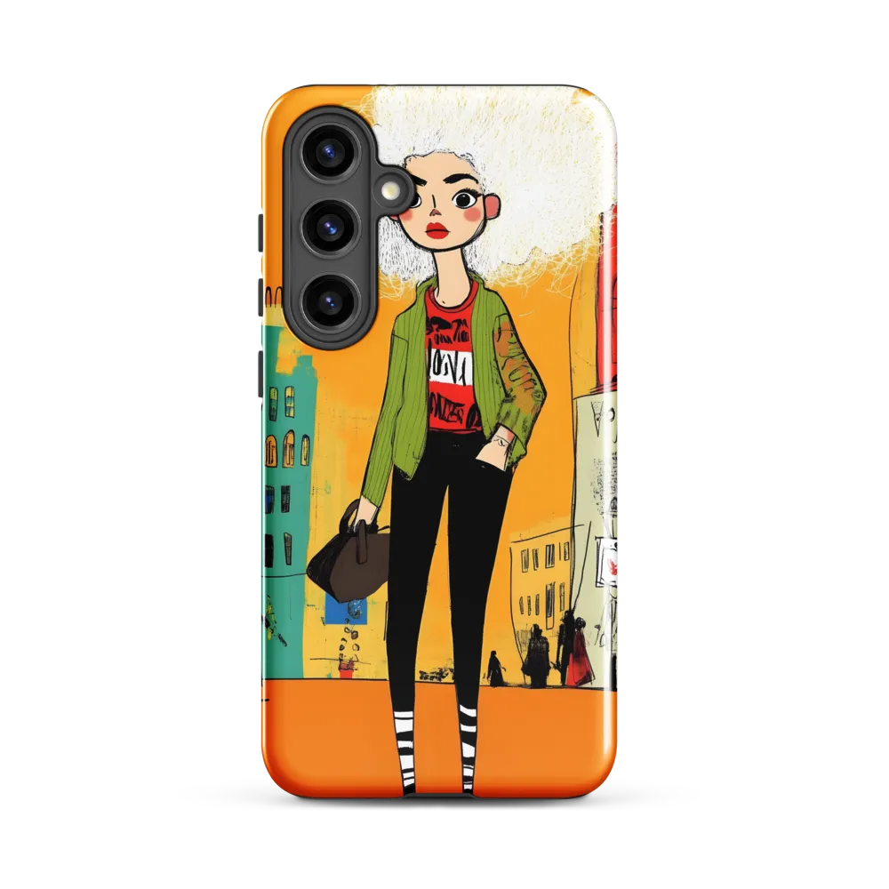 Urban Confidence | Phone Case |  S24 Plus | Tough Case | Glossy