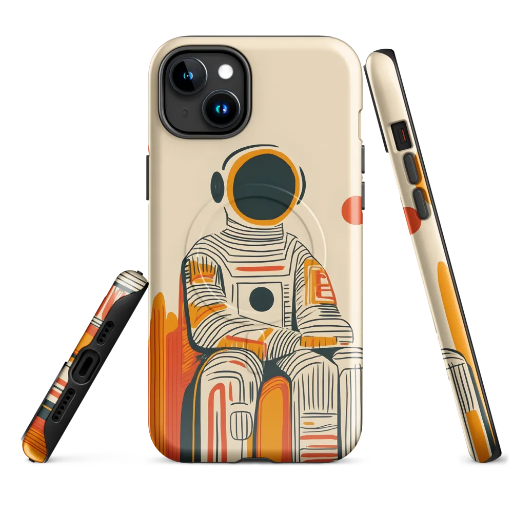 Contemplation of the Stars | Phone Case |  15 Plus | MagSafe® Tough Case | Glossy