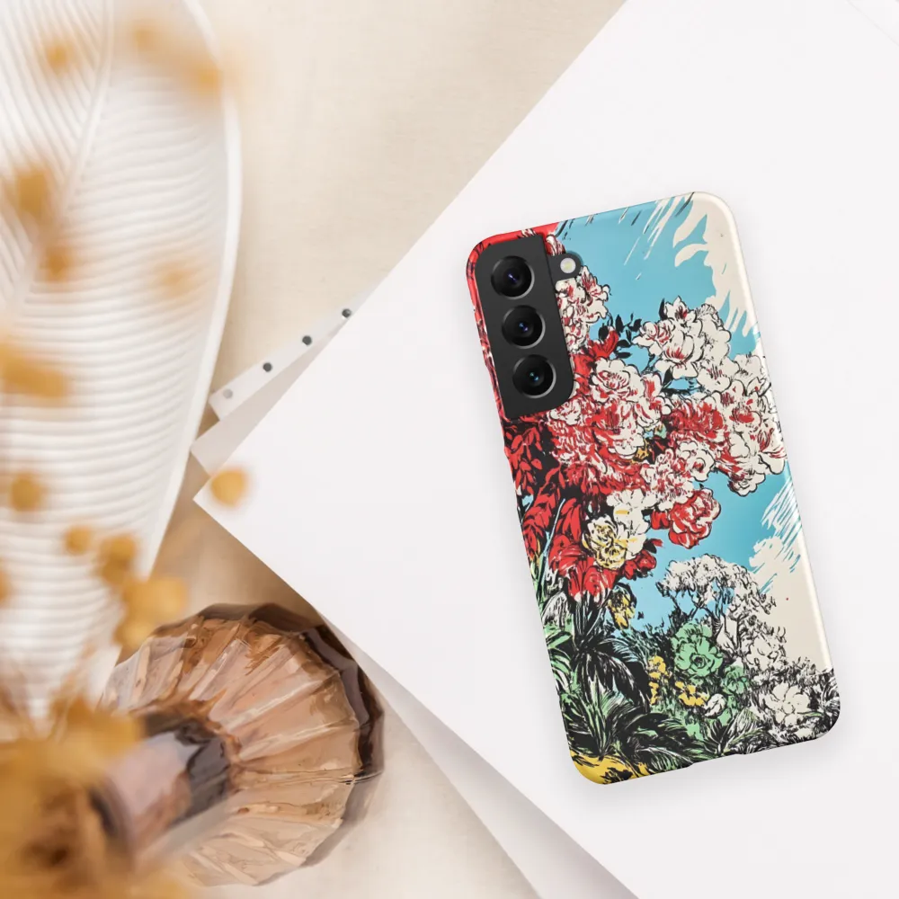 Floral Symphony in Bold Colors
