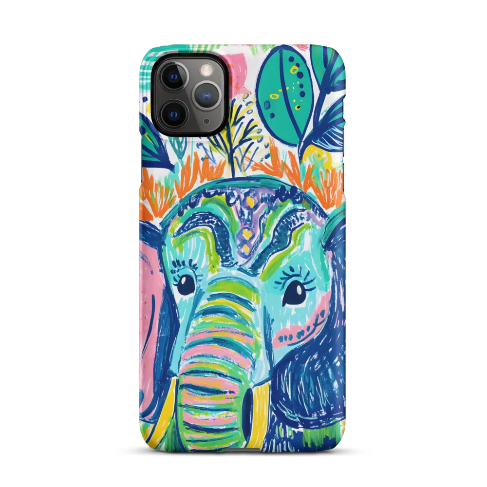 Whimsical Elephant Portrait