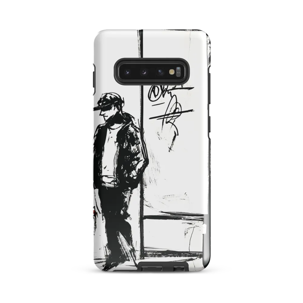 Urban Contemplation | Phone Case |  S10 Plus | Tough Case | Glossy