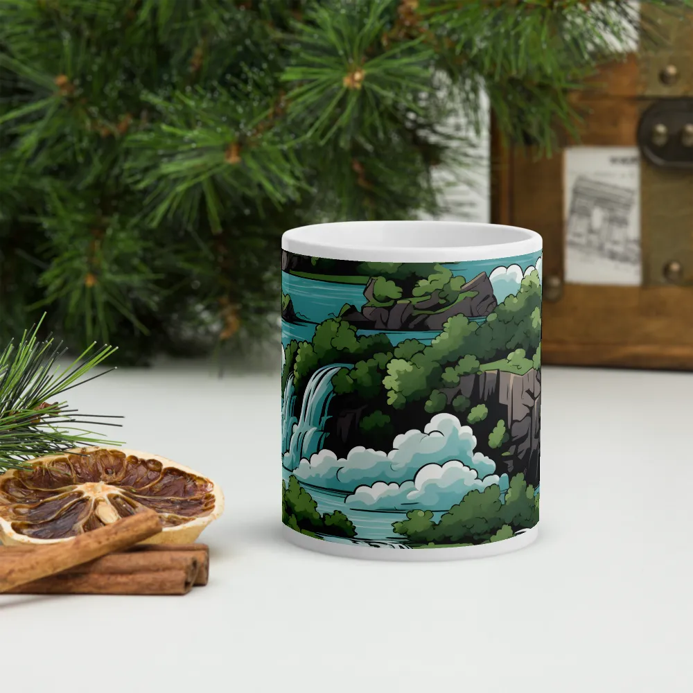 Harmonious Cascades | Mugs | Multiple Sizes & Colors