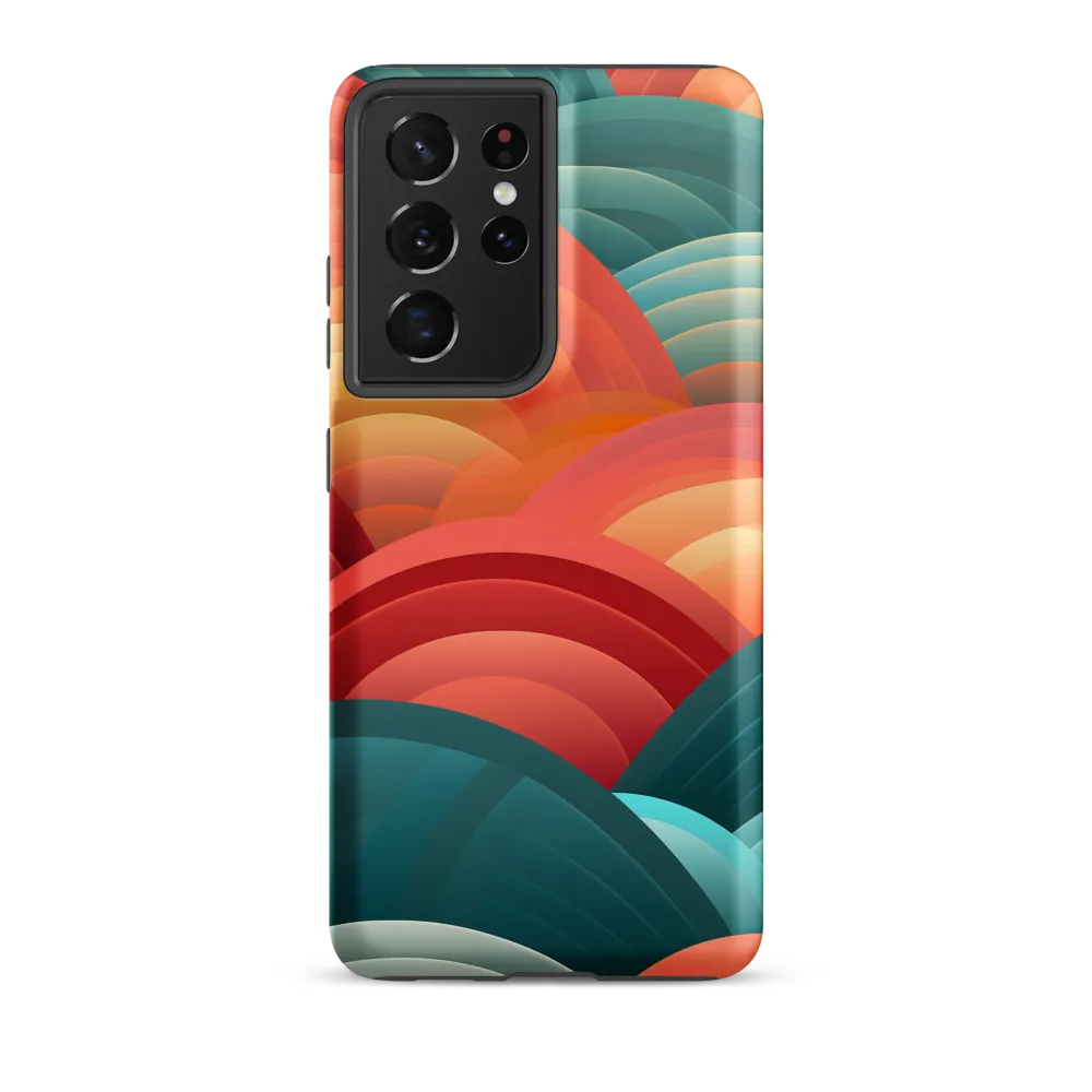 Rhythms of the Waves | Phone Case |  S21 Ultra | Tough Case | Matte