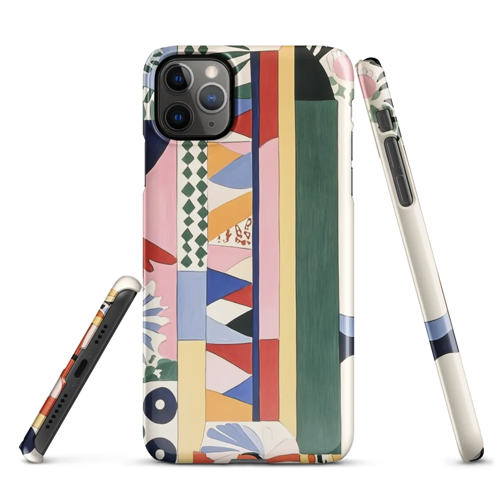 Vibrant Geometric Harmony | Phone Case |  11 Pro Max | Snap Case | Glossy