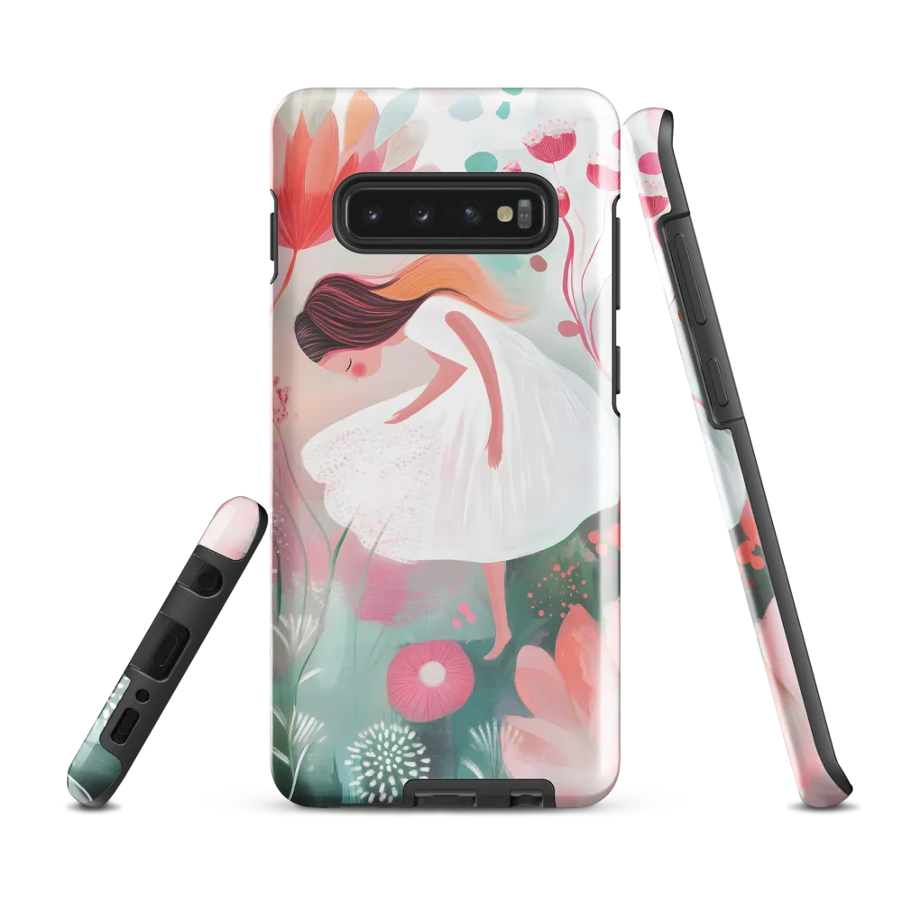 Whispers of a Floral Dream | Phone Case |  S10 Plus | Tough Case | Glossy