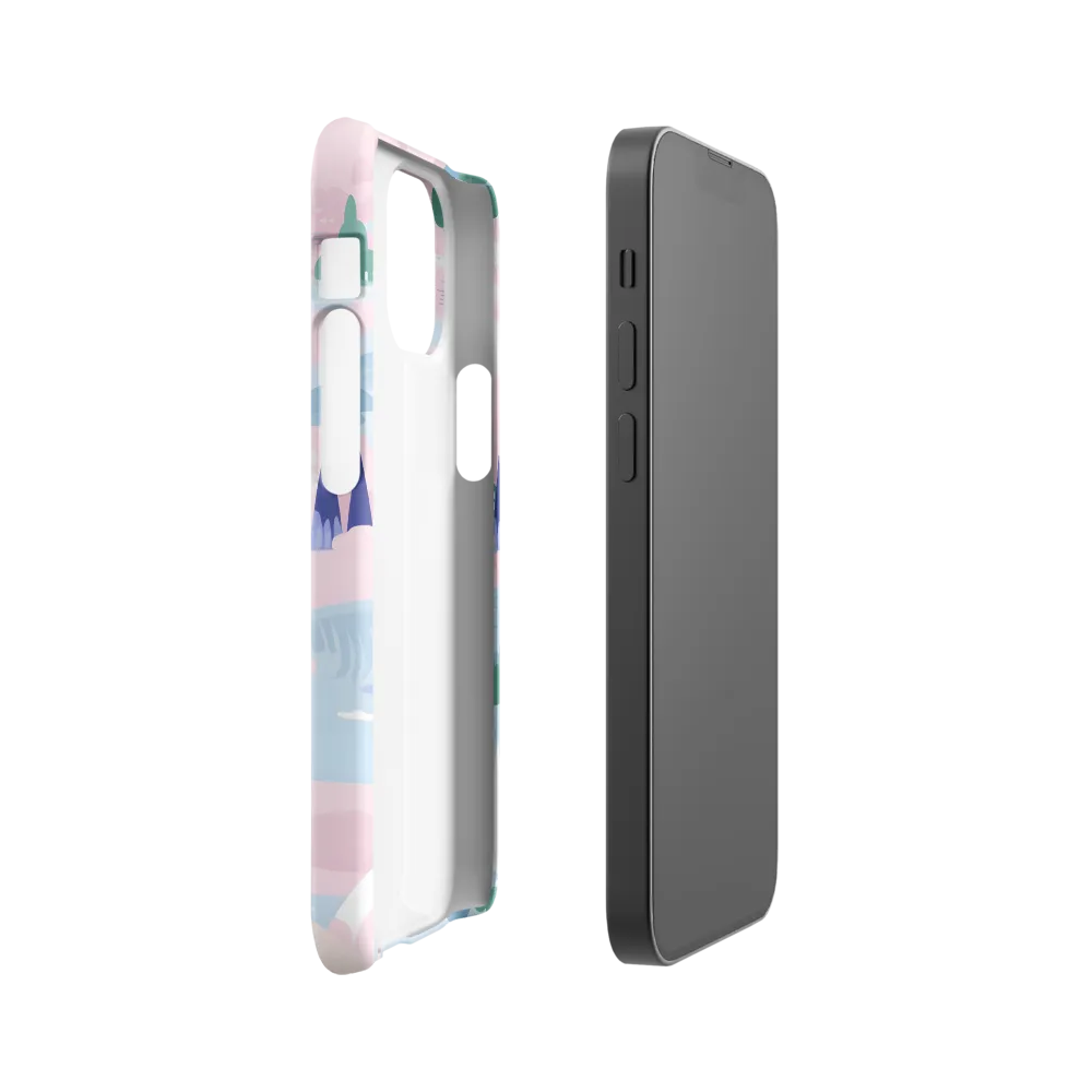 Whimsical Reflections: A Journey Through Landscapes | Phone Case |  13 Mini | Snap Case | Glossy