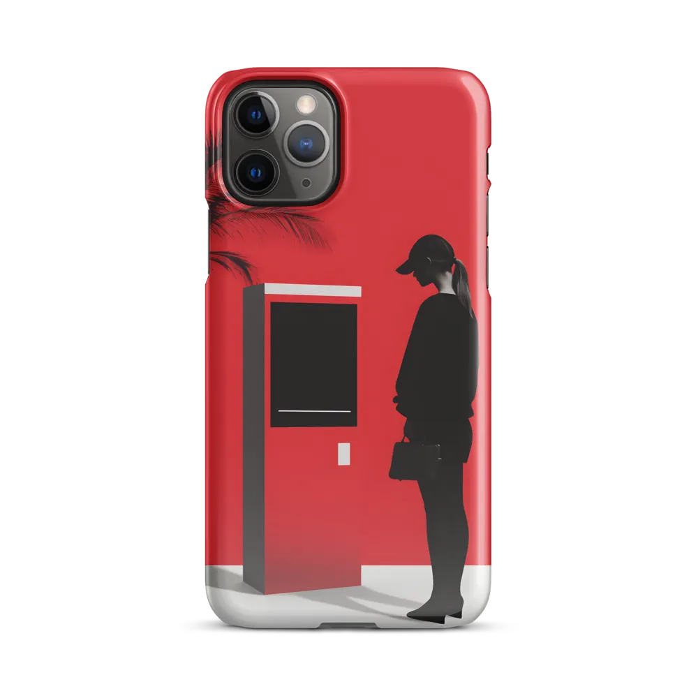 Contemplation in Red | Phone Case |  11 Pro | Snap Case | Glossy