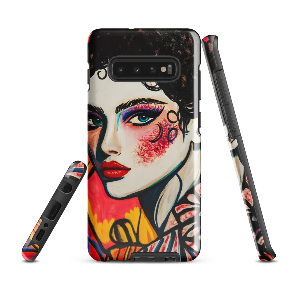 Eloquent Gaze | Phone Case |  S10 Plus | Tough Case | Glossy