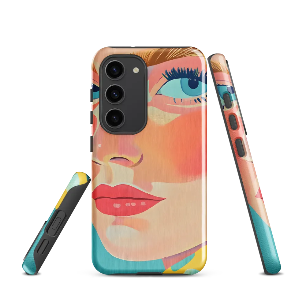 Vibrant Elegance: A Pop Art Portrait