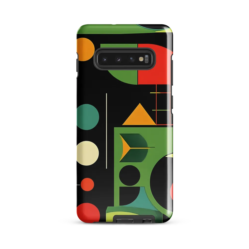 Geometric Harmony | Phone Case |  S10 Plus | Tough Case | Glossy