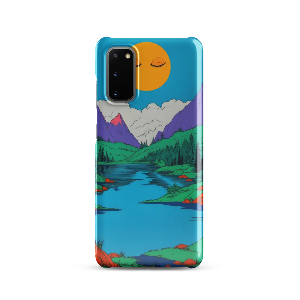 Whimsical Serenity in Vibrant Colors