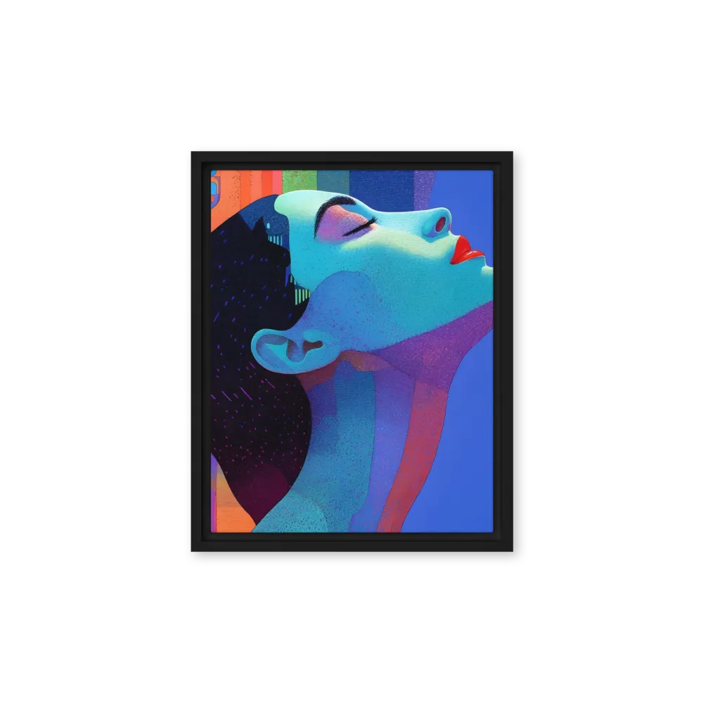 Ethereal Reverie | Canvas with Black Frame | 11″×14″