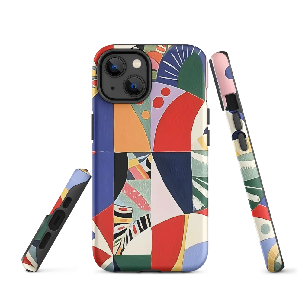 Dynamic Mosaic Symmetry | Phone Case |  14 | Tough Case | Matte