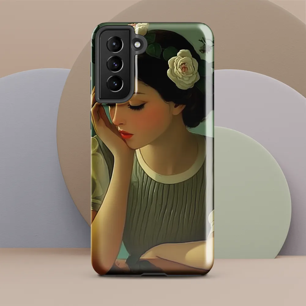 Whispers of Serenity | Phone Case |  S21 Plus | Tough Case | Glossy