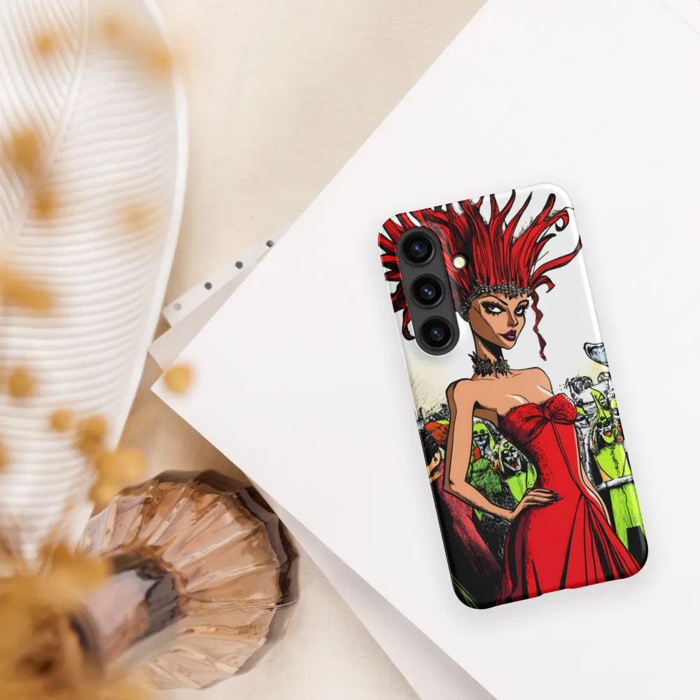 Fiery Elegance: A Fashion Statement