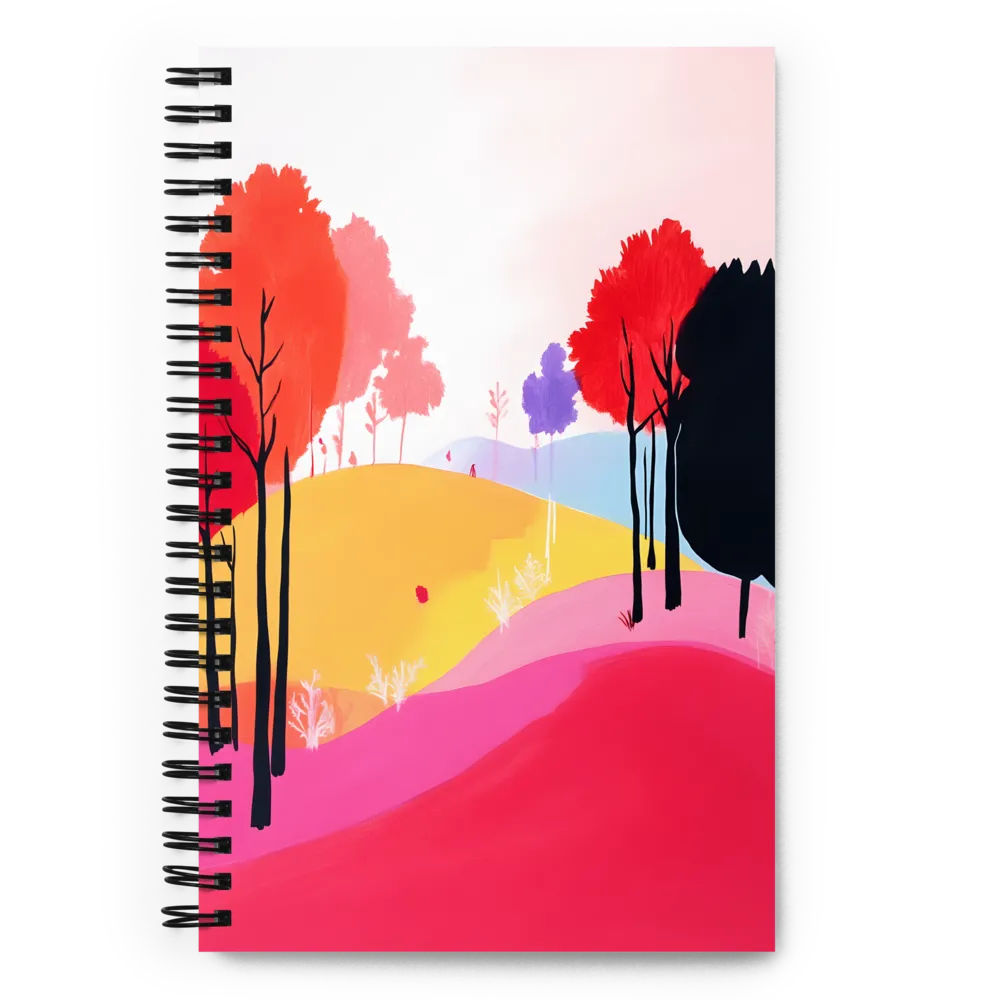 Serenity in Color | Spiral Notebook