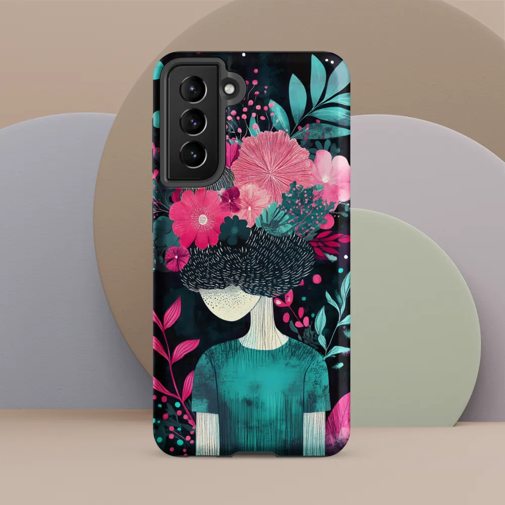 Floral Harmony: A Portrait of Serenity