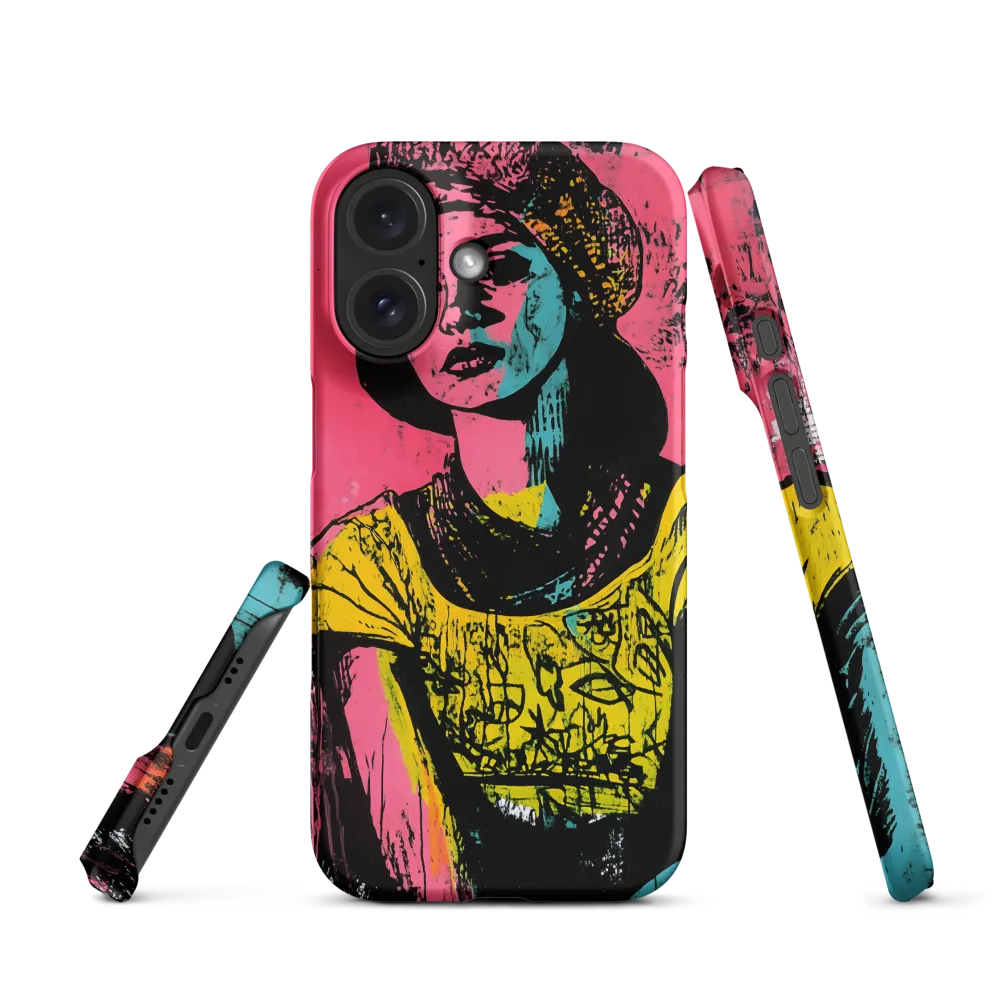 Urban Elegance: A Graffiti Portrait