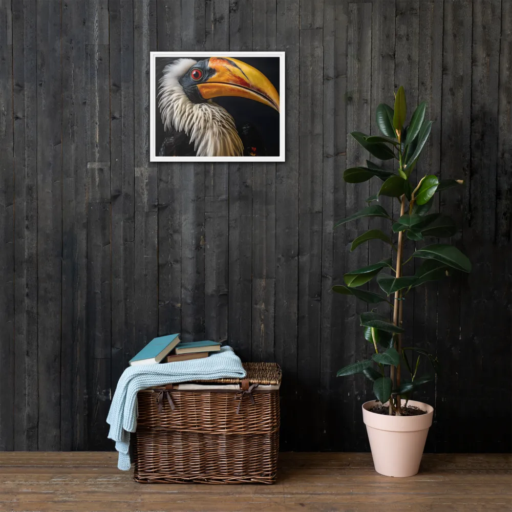 Majestic Hornbill Portrait