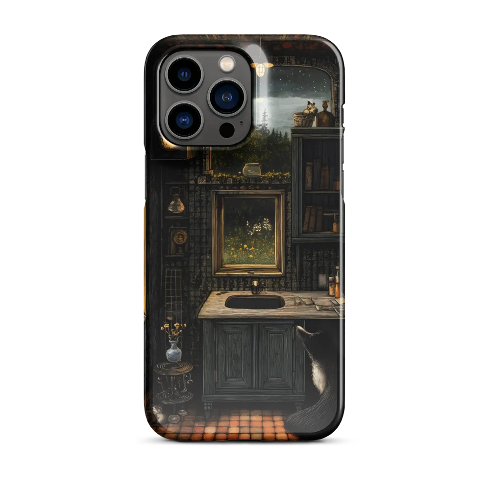 Curiosity in the Timeworn Kitchen | Phone Case |  14 Pro Max | Snap Case | Glossy