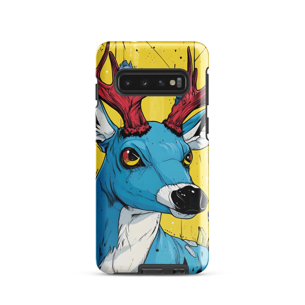 Vivid Antlers: A Modern Take on Nature