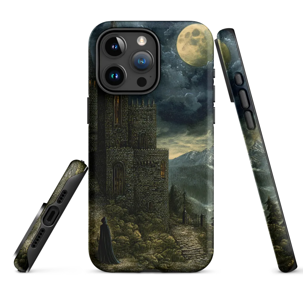 Whispers of the Moonlit Castle | Phone Case |  15 Pro Max | Tough Case | Matte