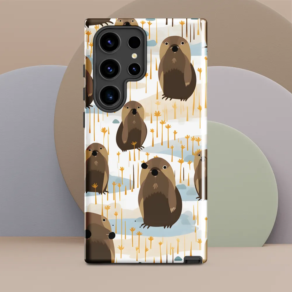 Whimsical Waters: A Celebration of Otters and Seals
