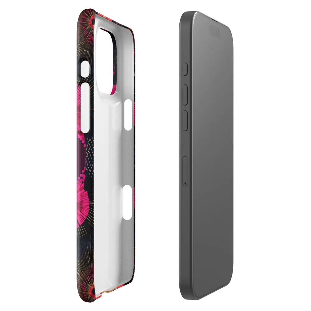 Dynamic Geometric Symphony | Phone Case |  16 Pro Max | Snap Case | Glossy