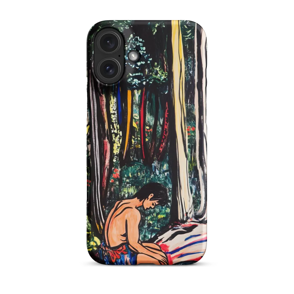 Contemplation in Nature | Phone Case |  16 Plus | Snap Case | Matte