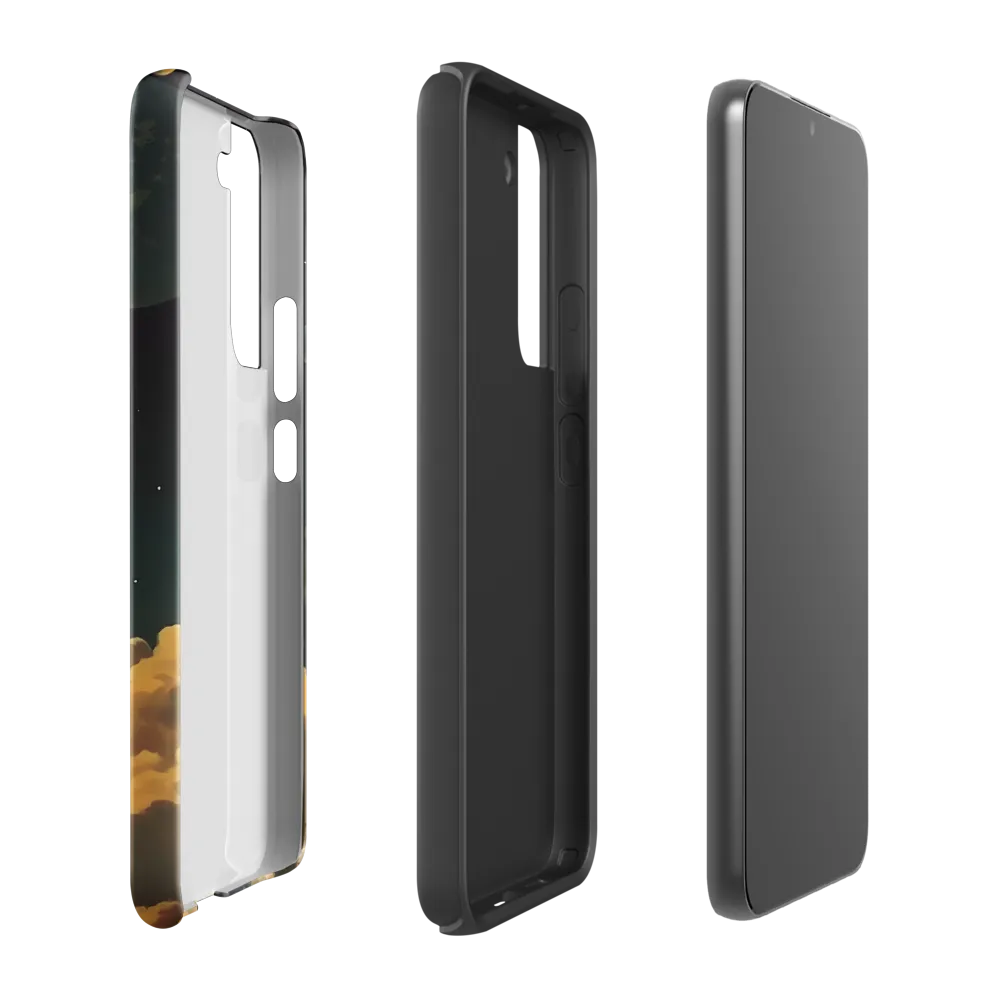 Journey Through the Cosmic Frontier | Phone Case |  S22 Plus | Tough Case | Glossy