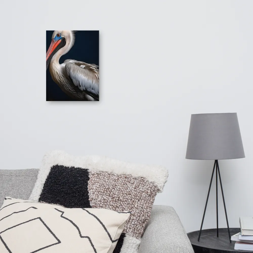 Majestic Pelican Portrait