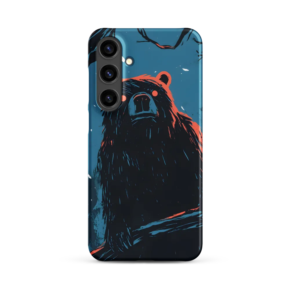 Eerie Majesty: A Bear in the Night