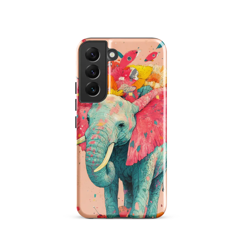 Whimsical Elegance: The Floral Elephant