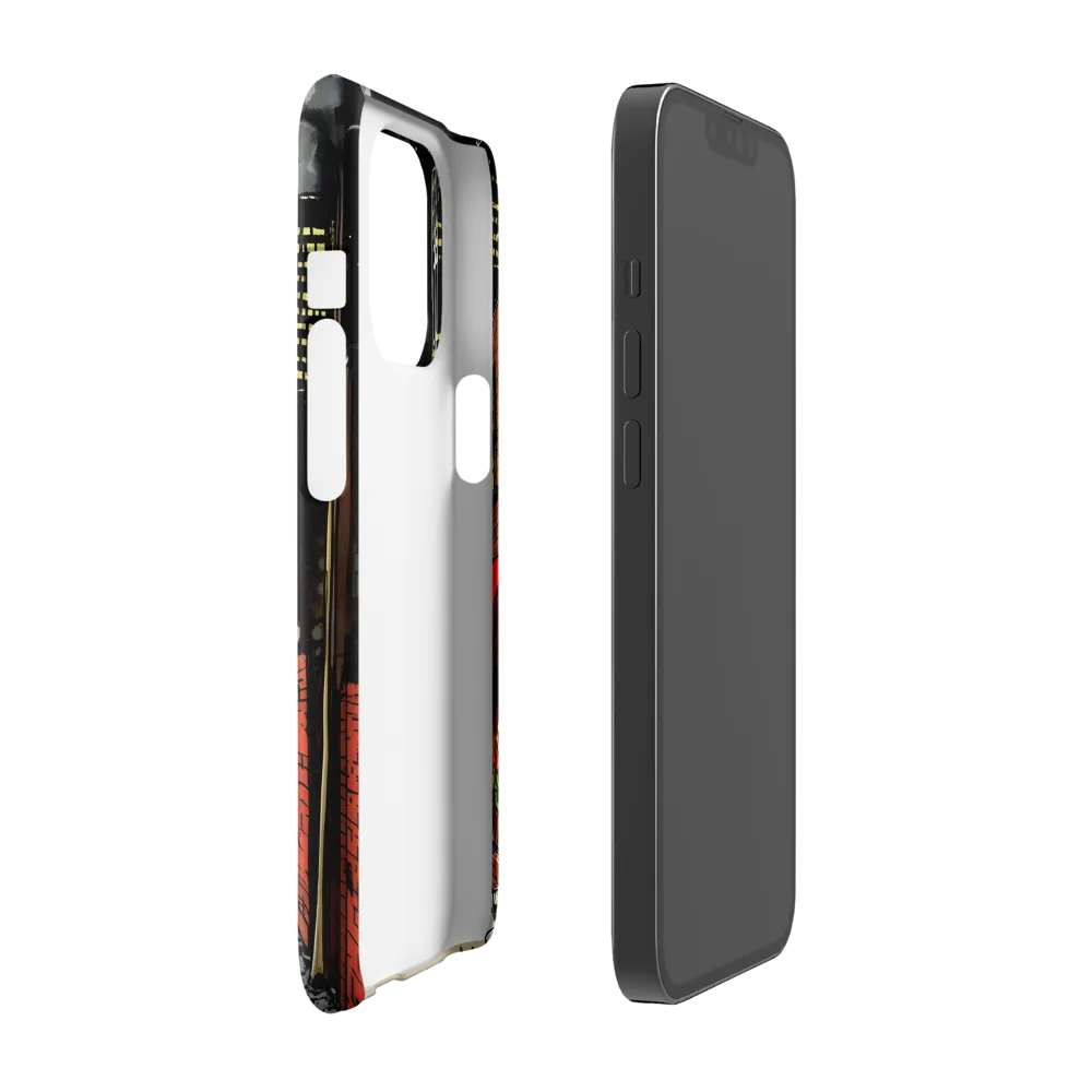 Nocturnal Cityscape: The Hidden Alley | Phone Case |  13 Pro | Snap Case | Glossy