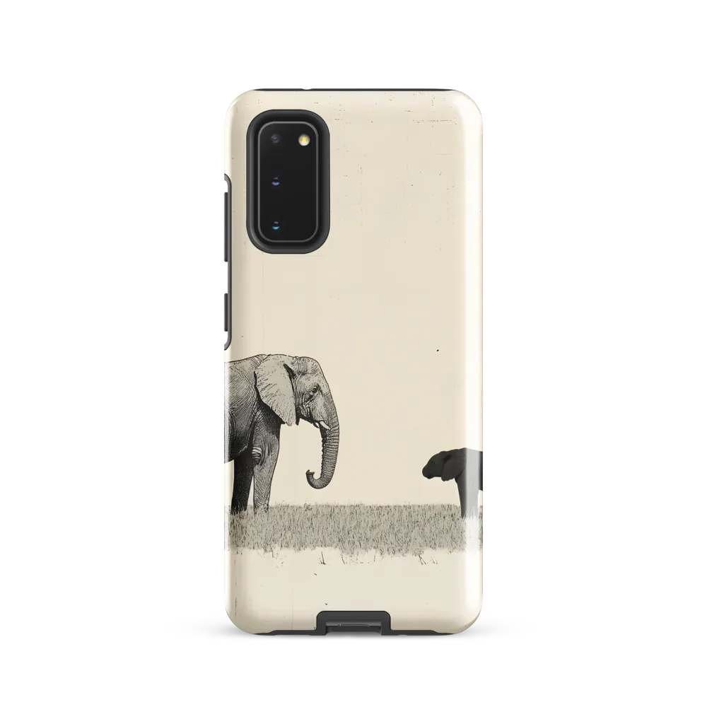 Contrasting Companions | Phone Case |  S20 | Tough Case | Glossy