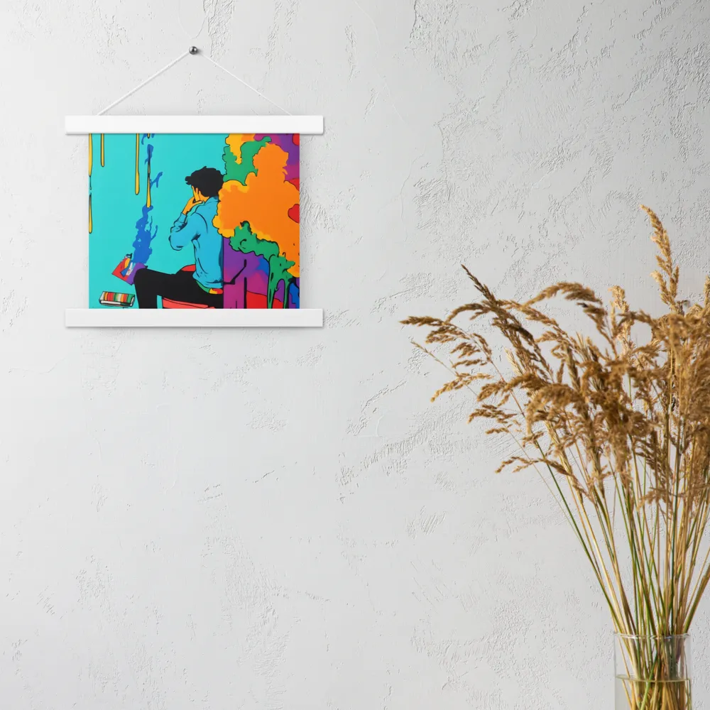 The Artist Within | Poster With White Wood Hanger | 10″×10″