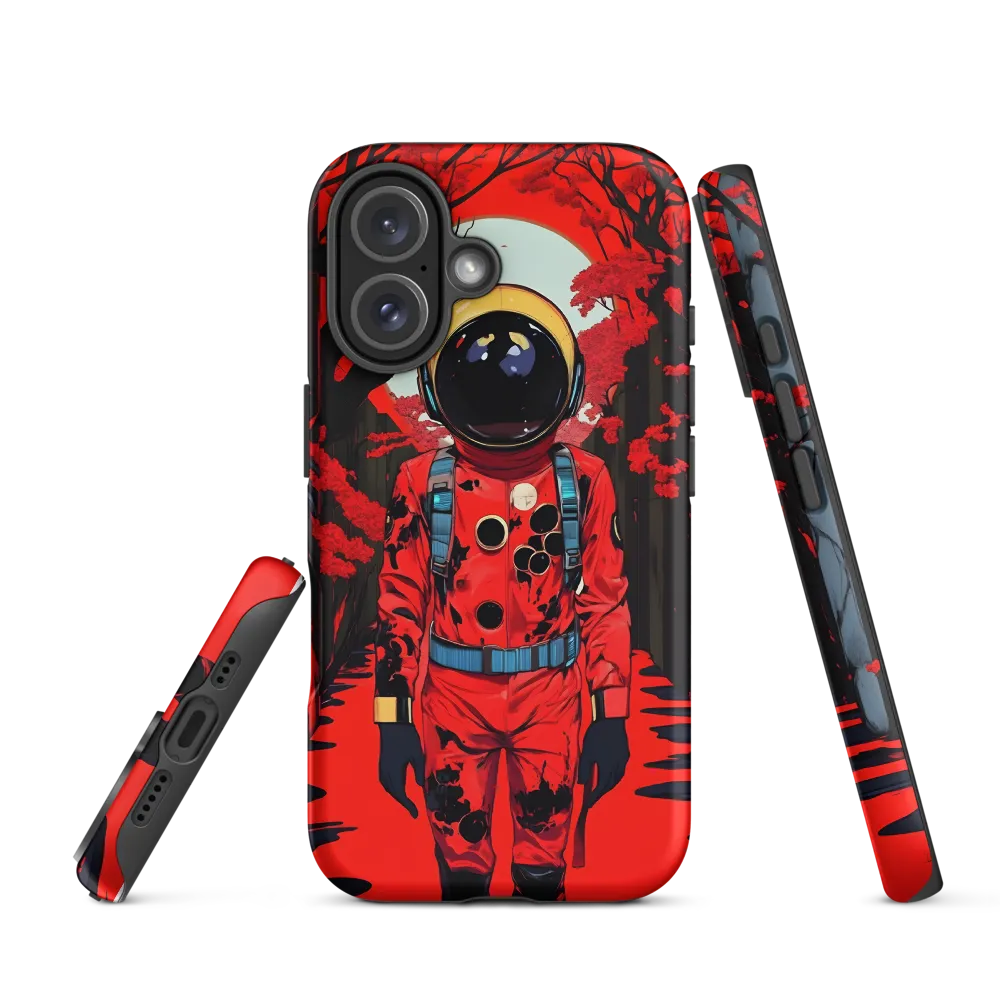 Mysteries Beyond the Red Horizon | Phone Case |  16 | Tough Case | Matte