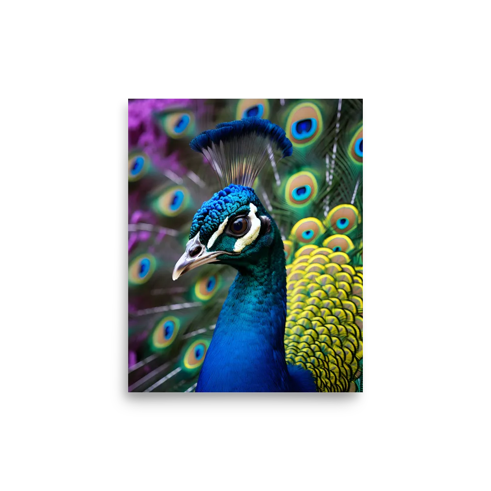 Regal Plumage: The Peacock's Splendor | Poster | 8″×10″