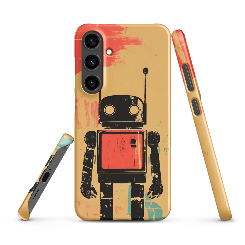 The Retro Robot | Phone Case |  S24 Plus | Snap Case | Matte