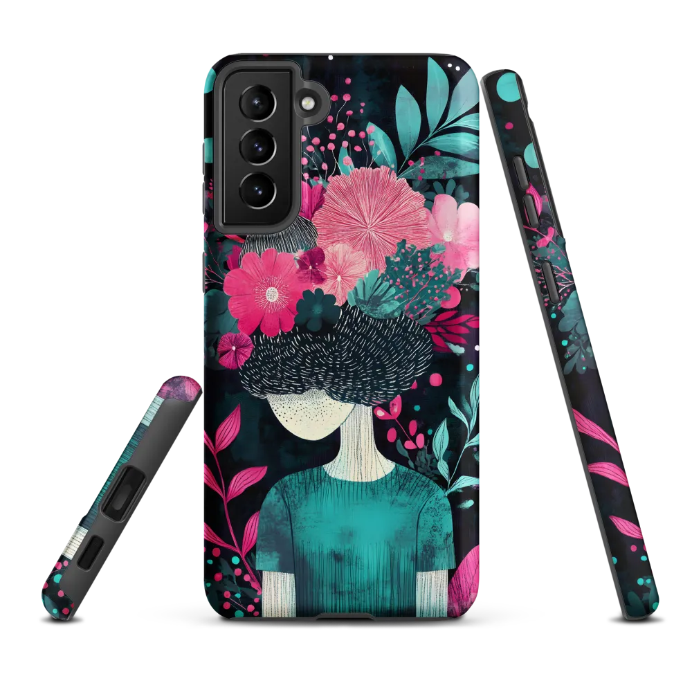 Floral Harmony: A Portrait of Serenity