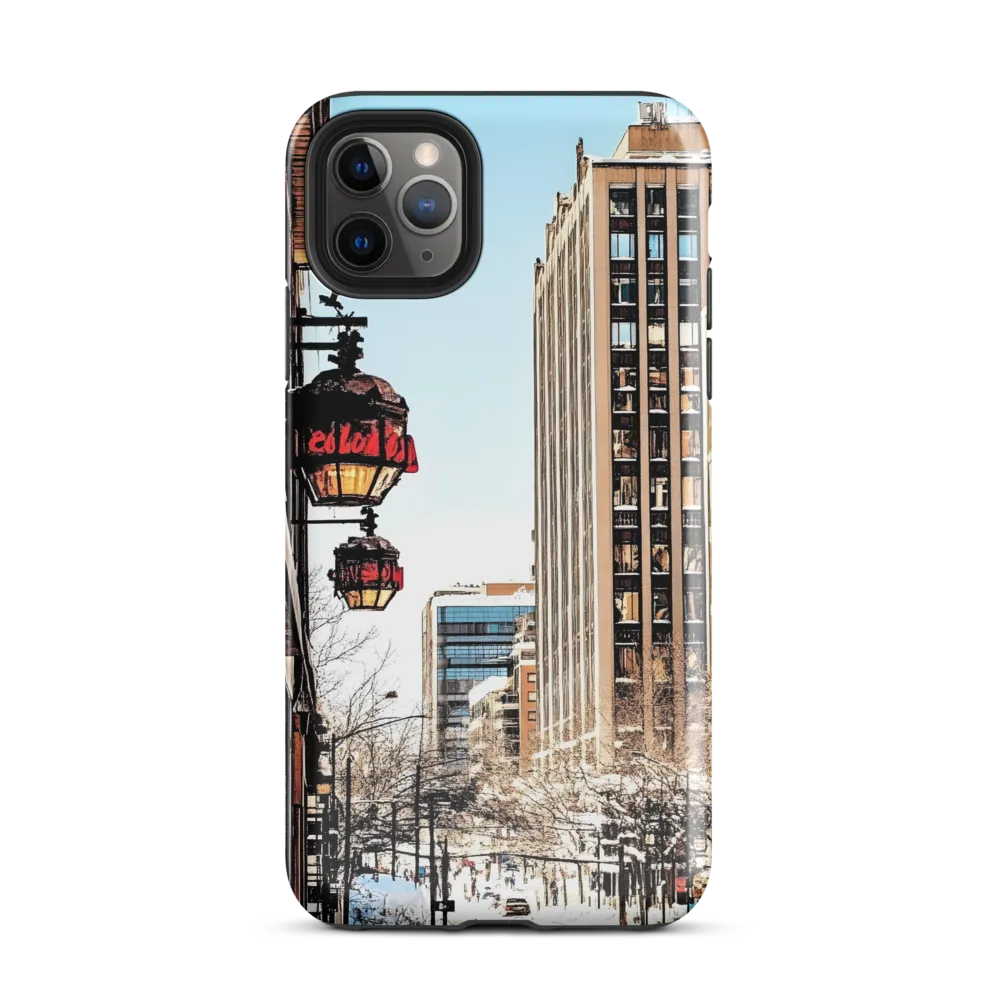 Winter's Urban Embrace | Phone Case |  11 Pro Max | Tough Case | Glossy