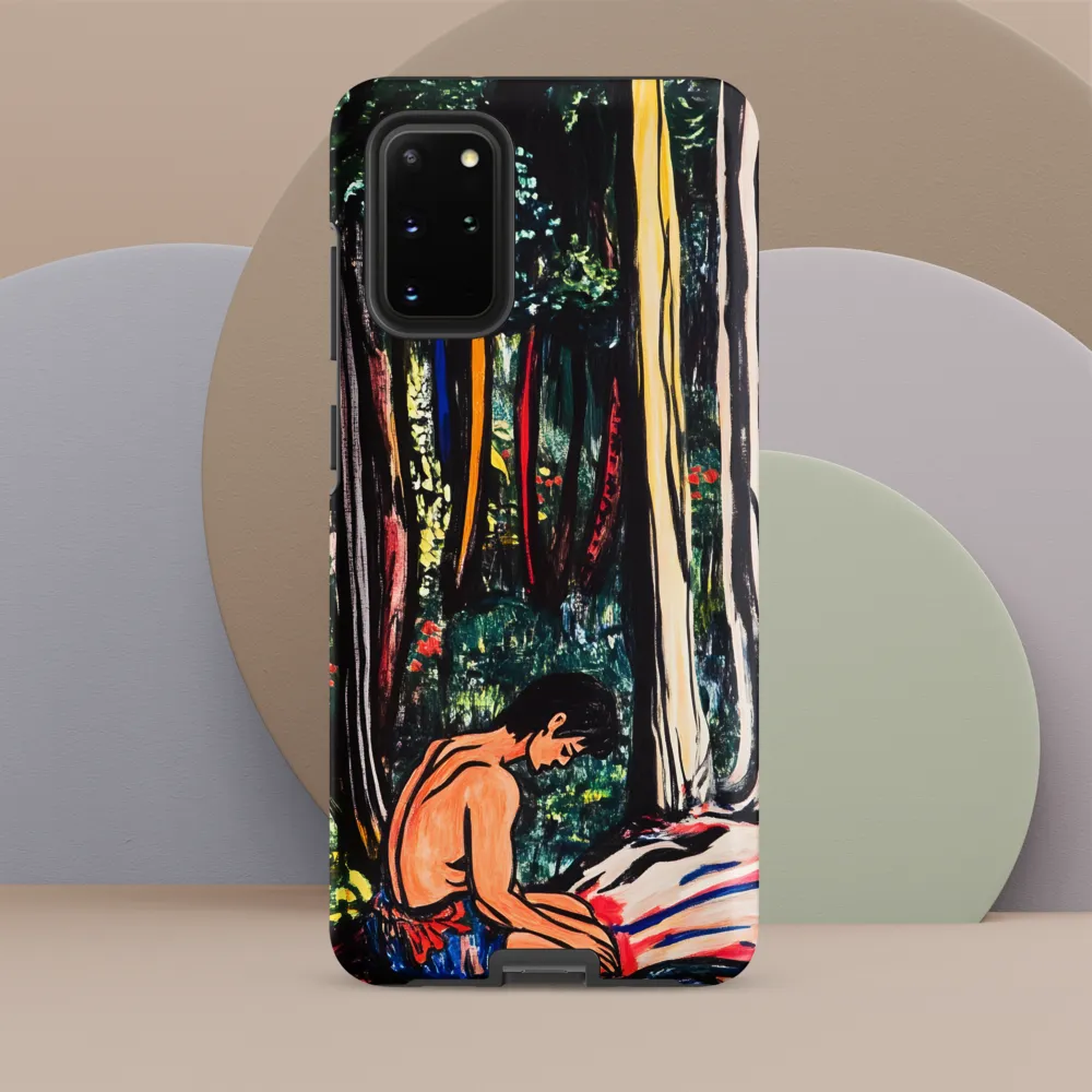 Contemplation in Nature | Phone Case |  S20 Plus | Tough Case | Matte