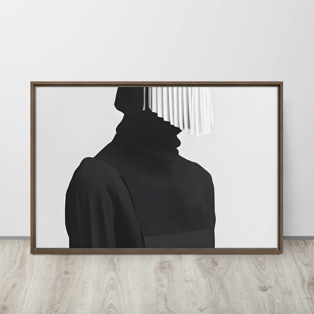 Veil of Mystery | Canvas with Brown Frame | 24″×36″