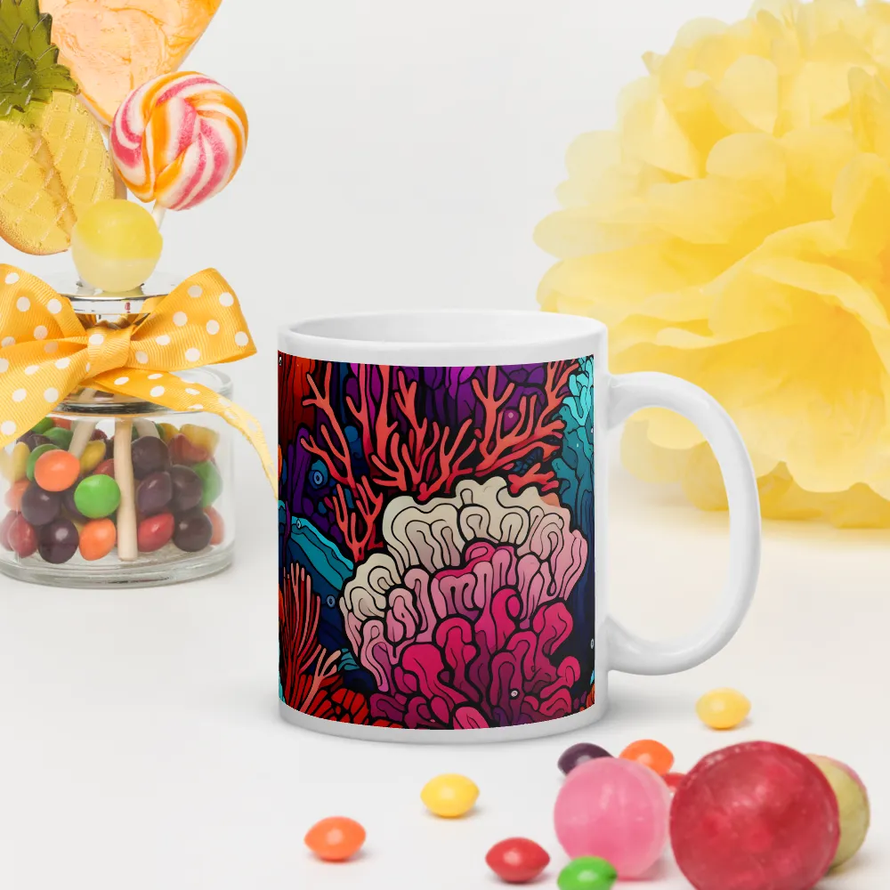 Vibrant Underwater Symphony | Mugs | Multiple Sizes & Colors