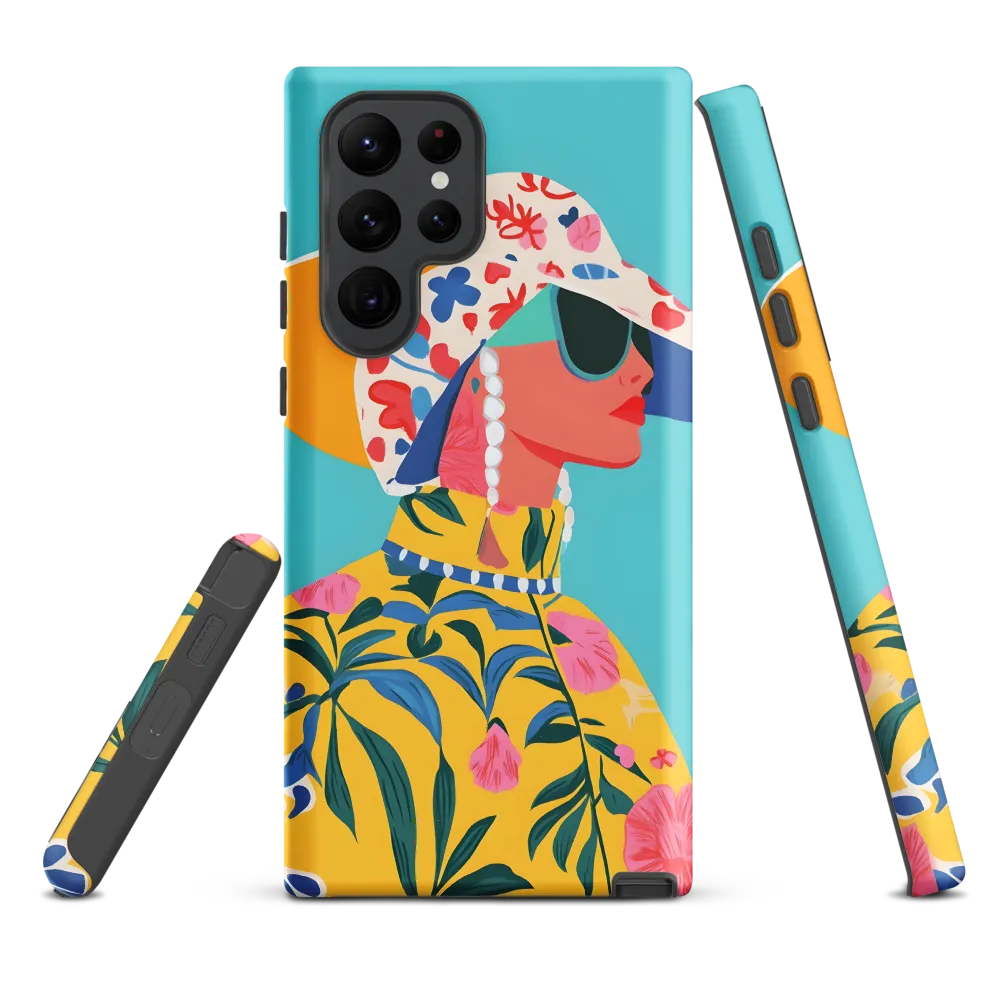 Tropical Confidence: A Fashion Portrait