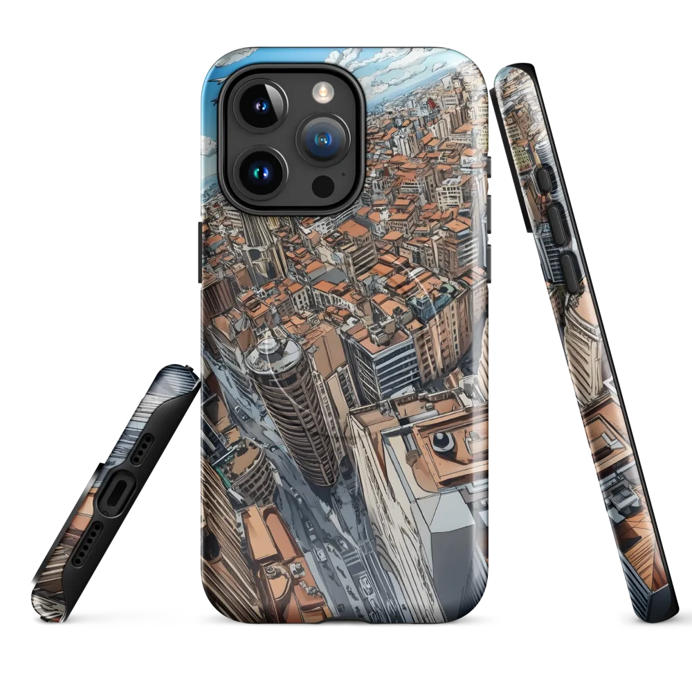 Aerial Symphony of Urban Life