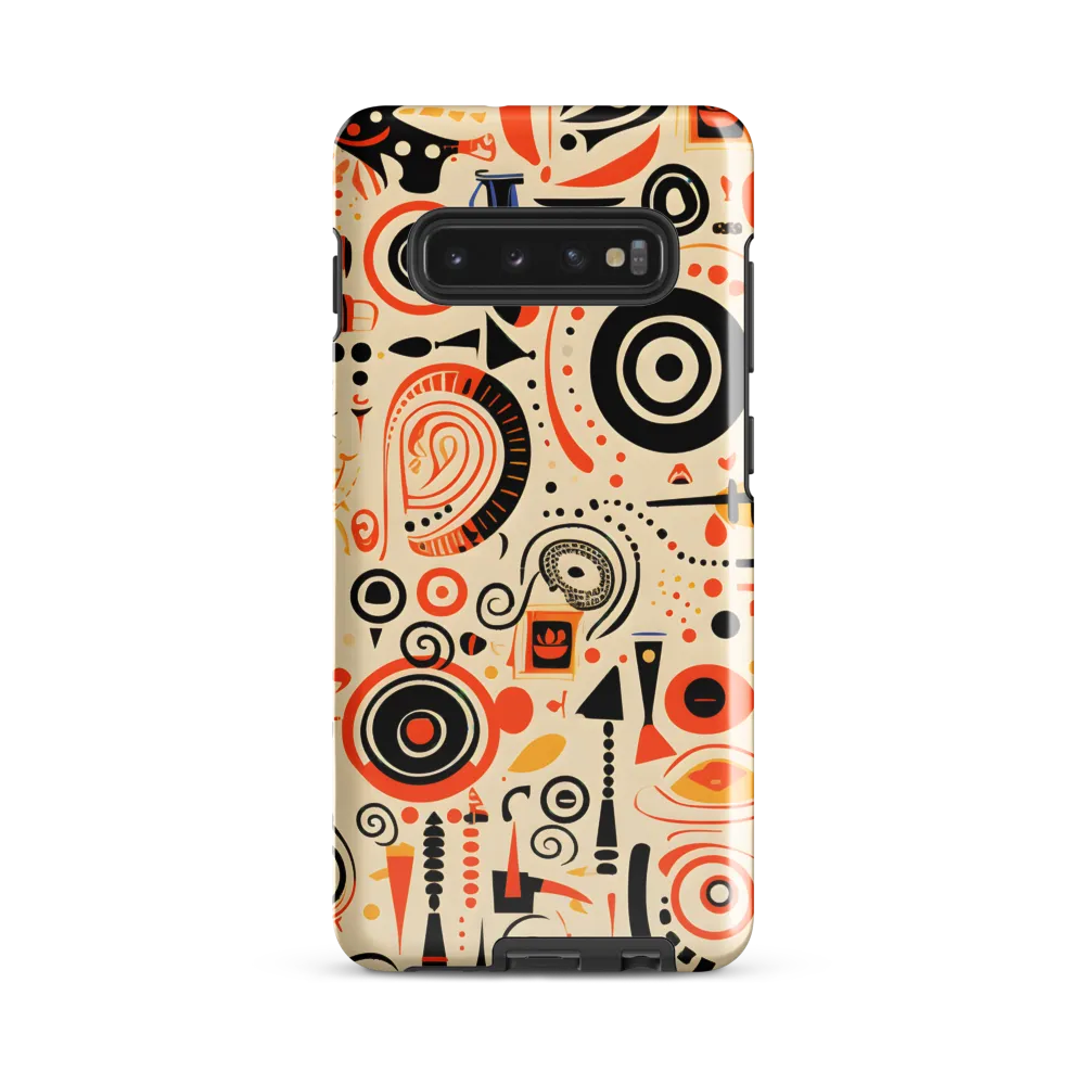 Rhythms of Geometry | Phone Case |  S10 Plus | Tough Case | Glossy